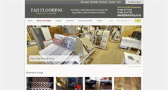 Desktop Screenshot of fabflooringcarpetsandhomefurnishings.co.uk